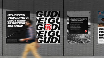 Eintracht Frankfurt Branding – Plakate
