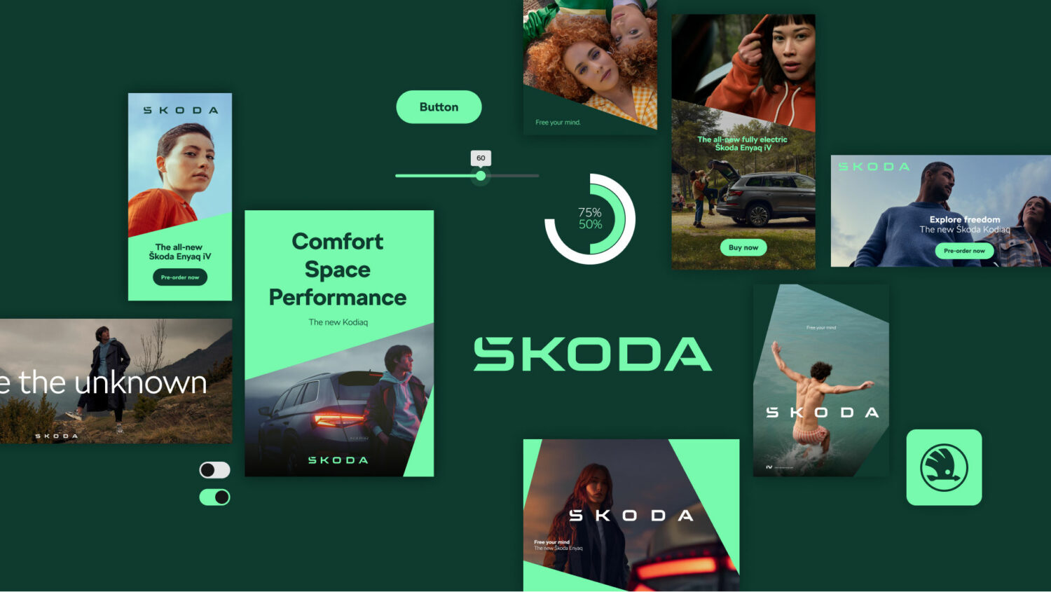 Skoda New Corporate Design, Quelle: Skoda