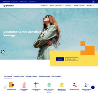 Baloise's website