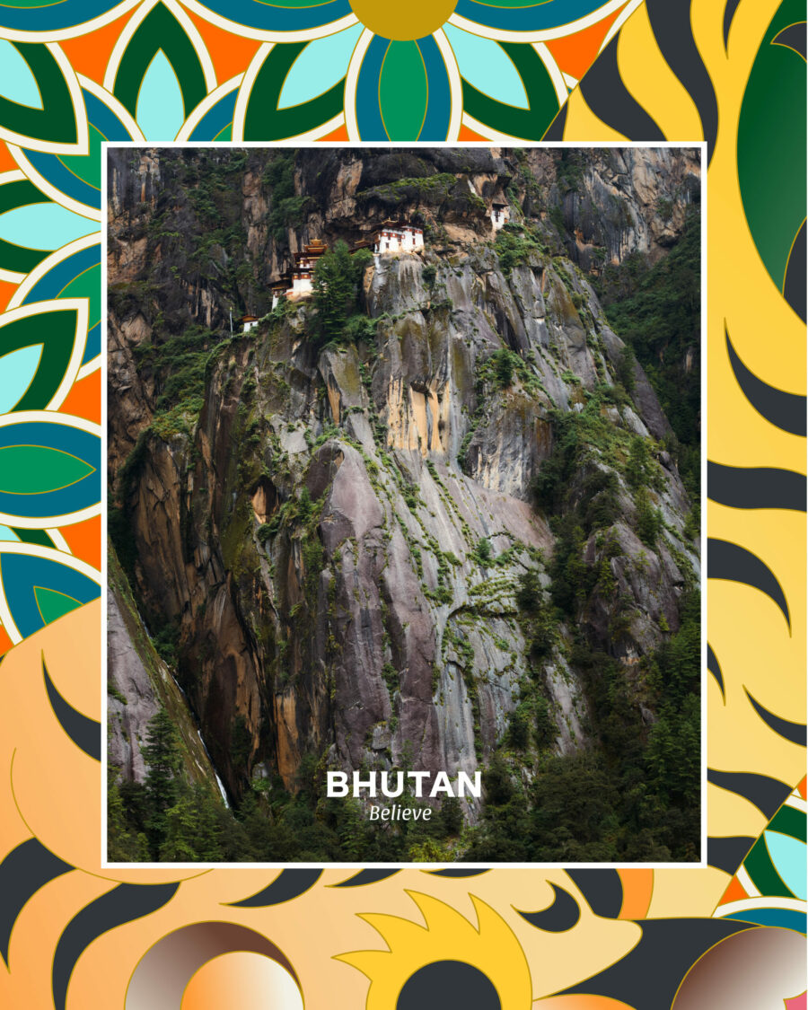 Bhutan Brand Visual, Quelle: Tourism Council of Bhutan
