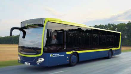 MVV bus (reproduction), Source: Munich Transport Company