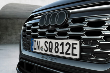 Audi-Ringe am Fahrzeug – Audi SQ8 e-tron quattro, Quelle: Audi