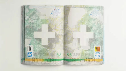 Swiss passport - new design (from 2022), Source: Swiss Federal Office of Police (Fedpol)