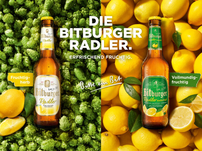 Bitburger Radler Anzeige, Quelle: Bitburger