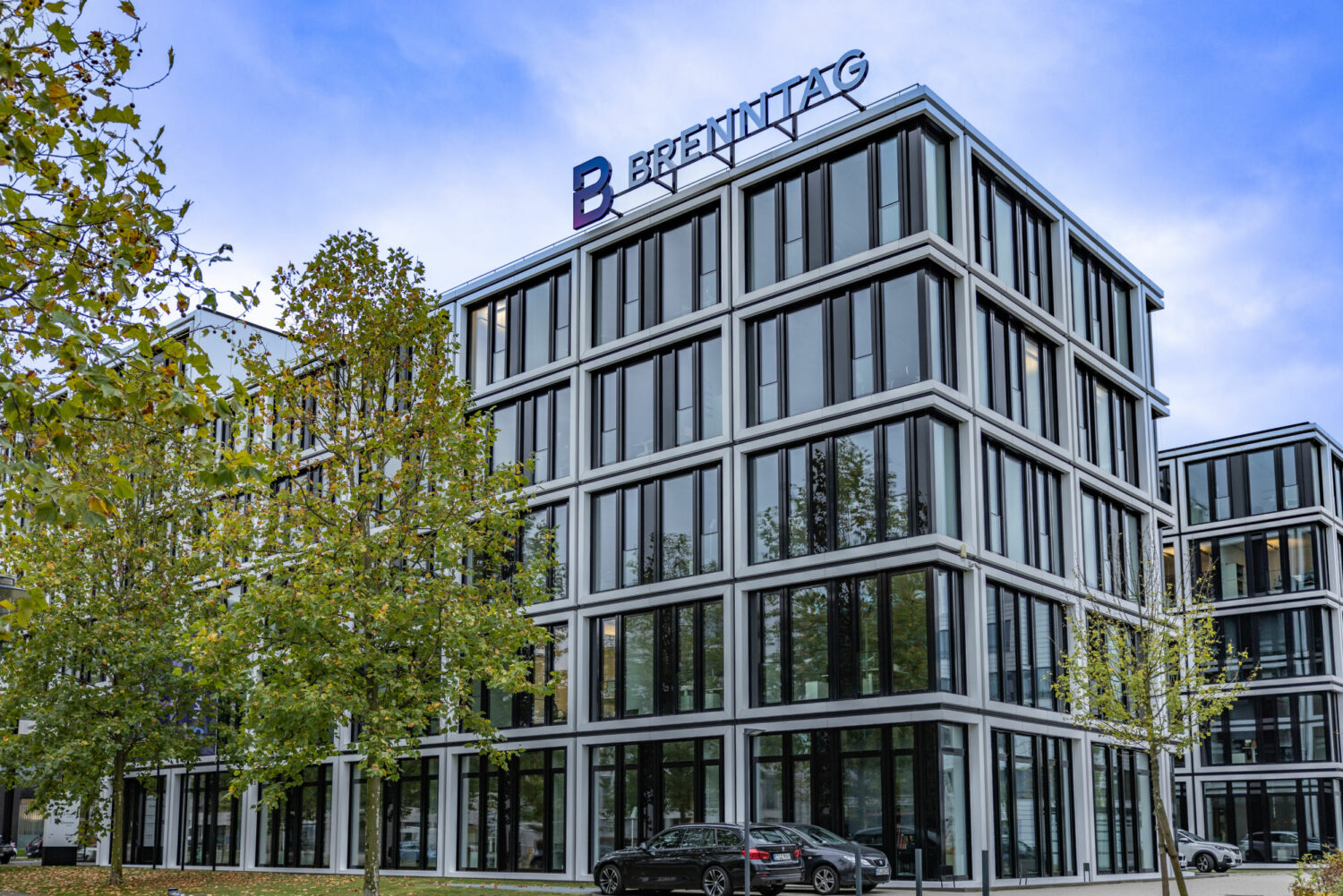 Brenntag – Corporate Design, Firmengebäude, Quelle: Brenntag, Foto: Chris Hirschhaeuser