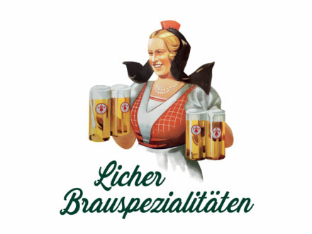 Licher Brauspezialitaeten Hessenmädchen (Dachmarke), Quelle: Bitburger Braugruppe
