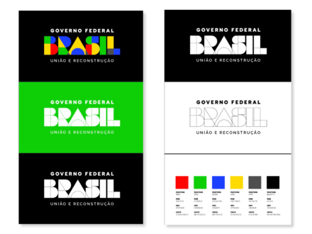 Governo Fedral Brasil Logo Design