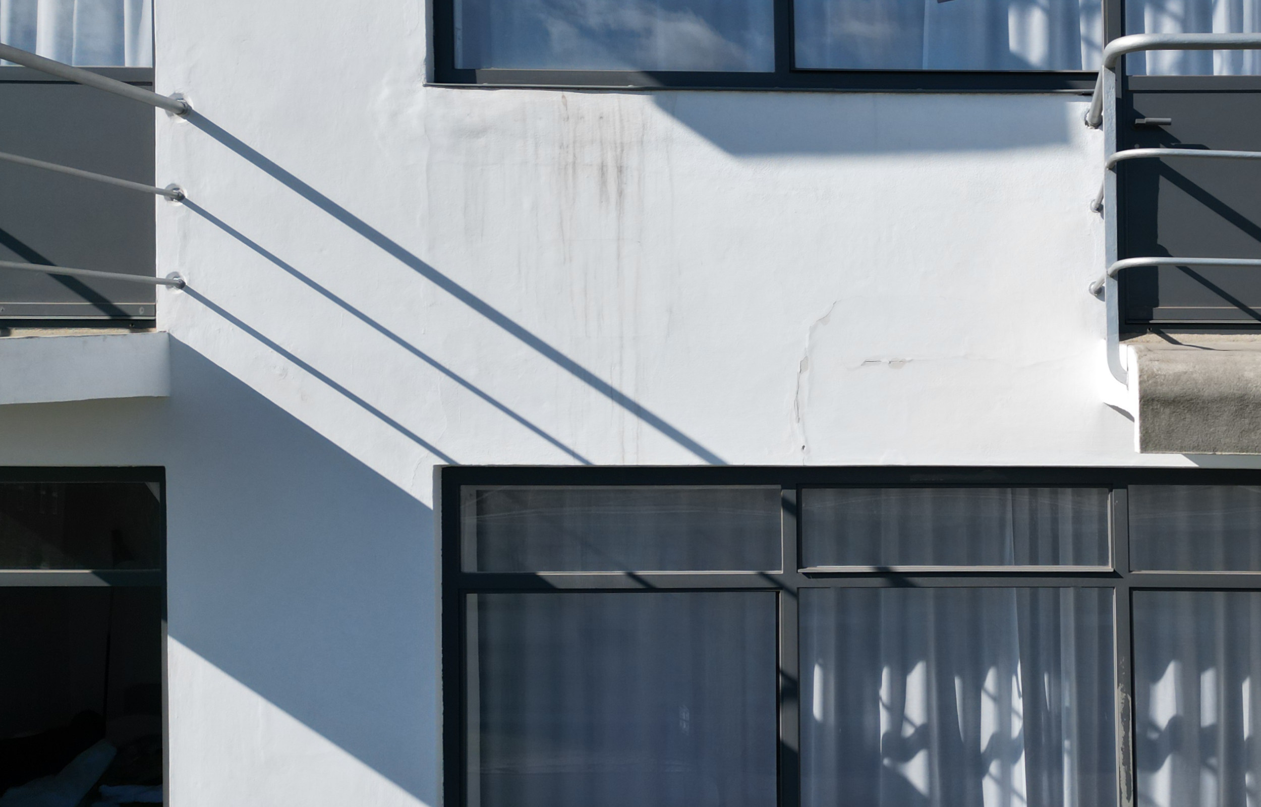 Bauhaus Dessau – Balkon Prellerhaus, Foto: Schaffrinna