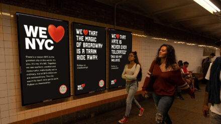 WE LOVE NYC – MTA Cards, Quelle: New York City Partnership Foundation