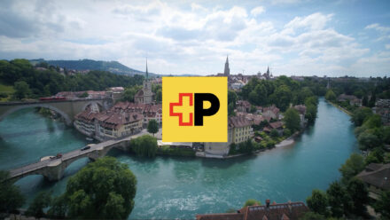 Schweizerische Post Logo Visual, Quelle: Schweizerische Post