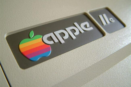 Apple Logo (1977) auf IIe (veröffentlicht 1979)