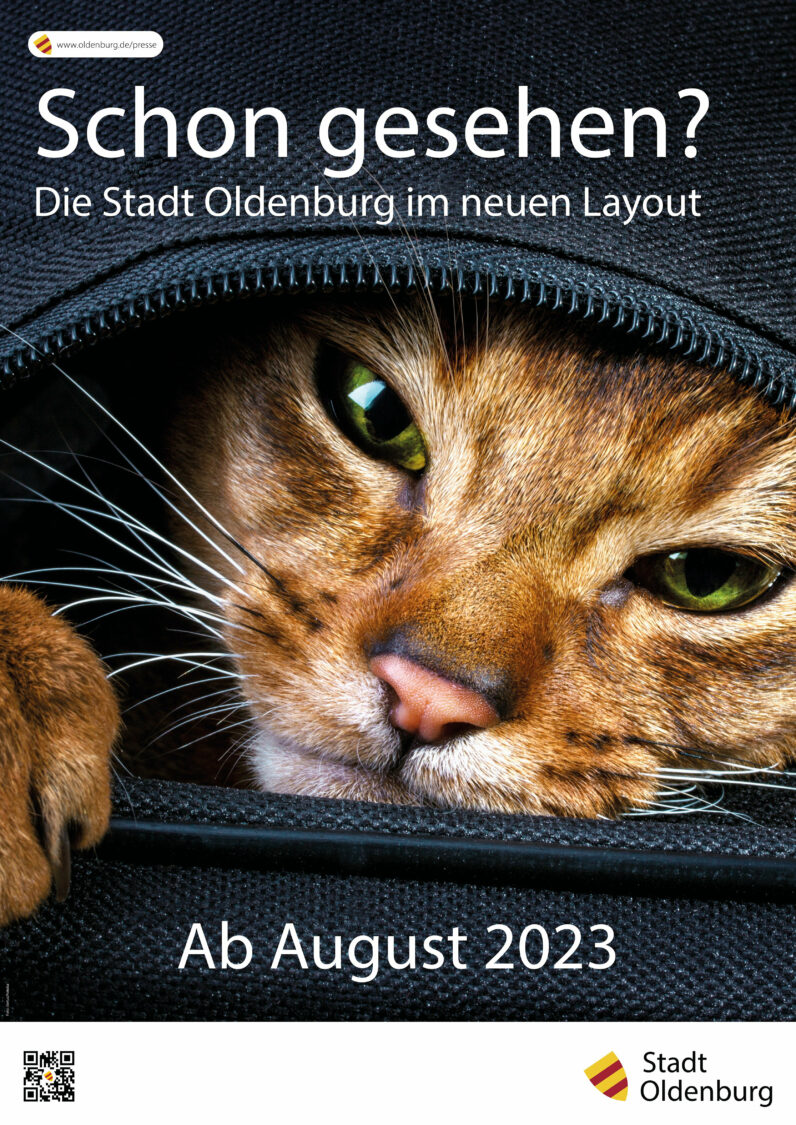 Stadt Oldenburg – Visual zum „neuen Layout“, Quelle: Stadt Oldenburg, Foto: ilietus/Fotolia