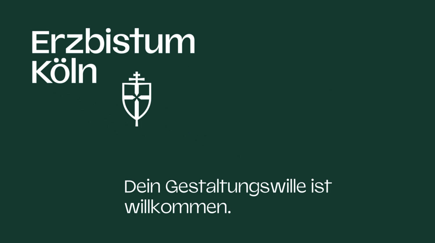 Erzbistum Köln Corporate Design – Anwendungsbeispiele, Quelle: Erzbistum Köln