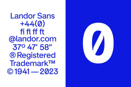 Landor Branding / Type Design