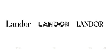Landor Logo – vorher und nachher, Bildquelle: Landor, Bildmontage: dt