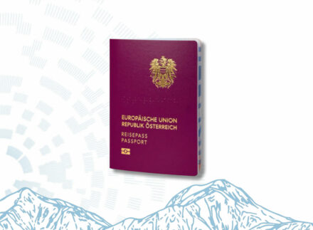 Österreichischer Reisepass im neuen Design