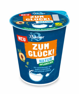 Bauer Zum Glück Produkt Natur, Quelle: Privatmolkerei Bauer GmbH & Co. KG