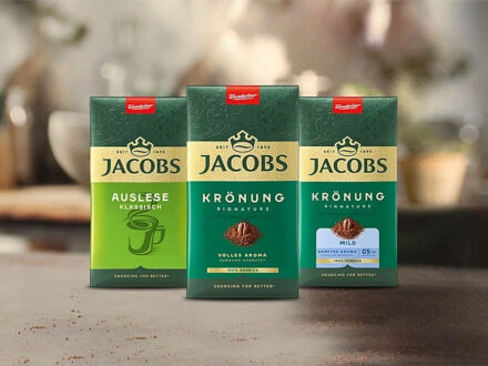Jacobs Kaffee – neues Design, Quelle: Jacobs / JDE