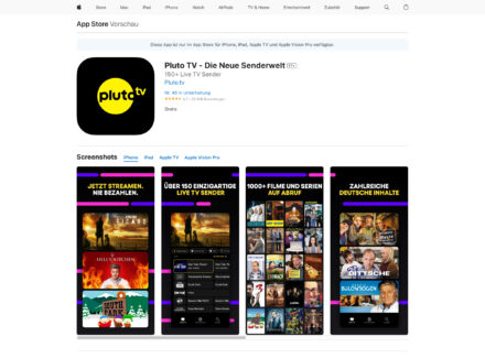 Pluto TV (App Store)