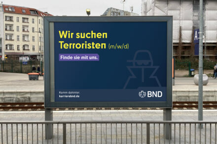 BND Kampagne – Wir suchen Terroristen, Quelle: Bundesnachrichtendienst (BND)