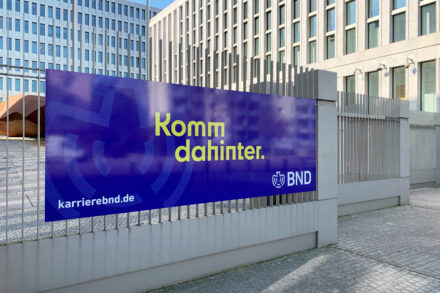 BND Kampagne – Komm dahinter, Quelle: Bundesnachrichtendienst (BND)