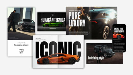 Lamborghini brand design visual, Quelle: Lamborghini