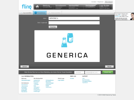 flinq – Der Logo-Discounter für mittelständische Self-made-Unternehmer