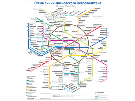 Ein neuer Metroplan für Moskau